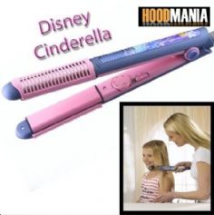 Disney Princess Cinderella Ceramic Hair Straighteners Curler Variable Heat